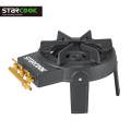 Heavy duty cast iron portable camping gas stove single burner gas cooker